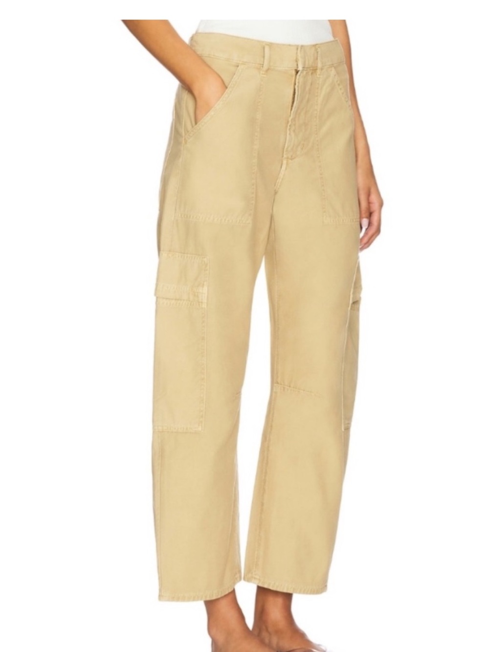 Citizens of Humanity Marcelle Cargo Pant in Gobi - Picture 2 of 9